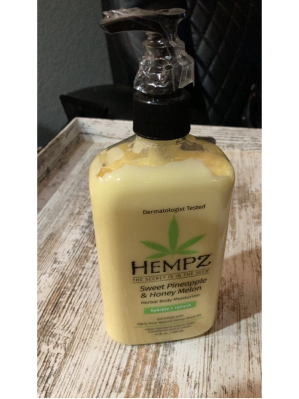 Women's Hempz Sweet Pineapple & Honey Melon Body Moisturizer One Size Yellow